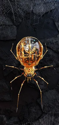 Spider Jump Live Wallpaper