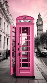 Telephone Booth Payphone Fixture Live Wallpaper