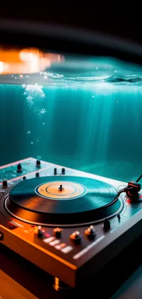 Turntable Underwater Live Wallpaper