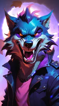 Villain Wolf Live Wallpaper