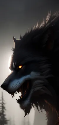 Werewolf Head Live Wallpaper