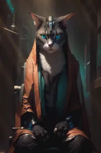 Wise Cat Live Wallpaper