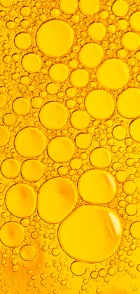 Yellow Bubbles Live Wallpaper